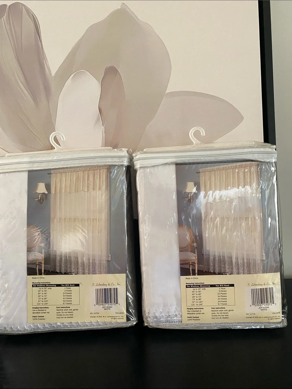 Y2K S. Lichtenberg & Co., Inc. Joy Set of White Sheers Bundle